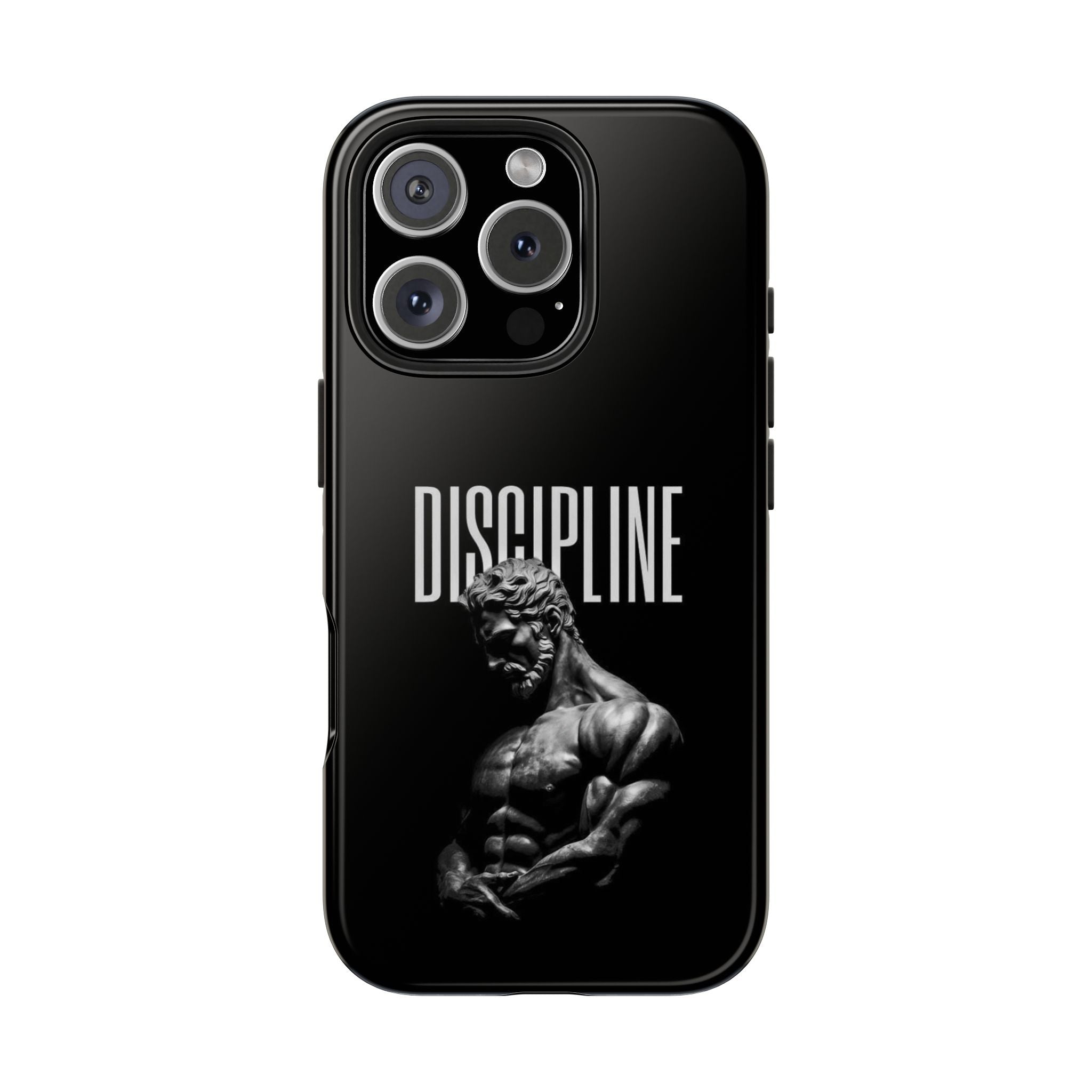 Discipline Muscle Phone Case — Tough Protective iPhone Cover