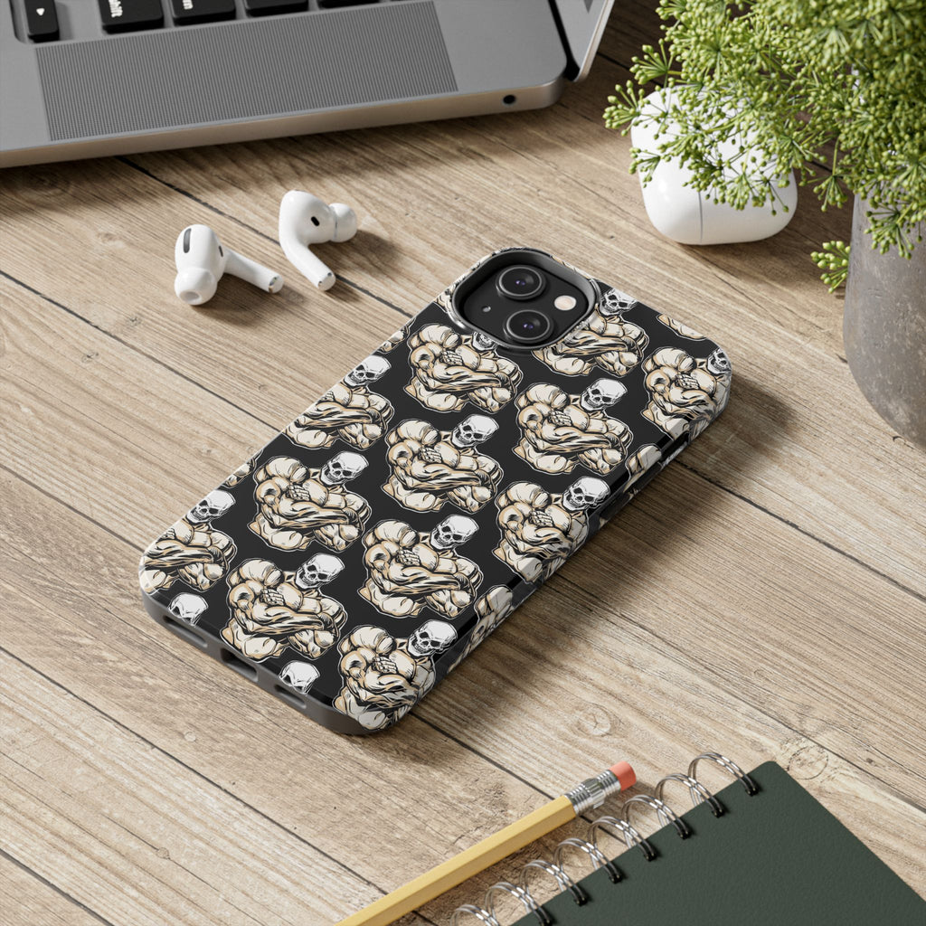 Skull Muscle Tough Phone Case