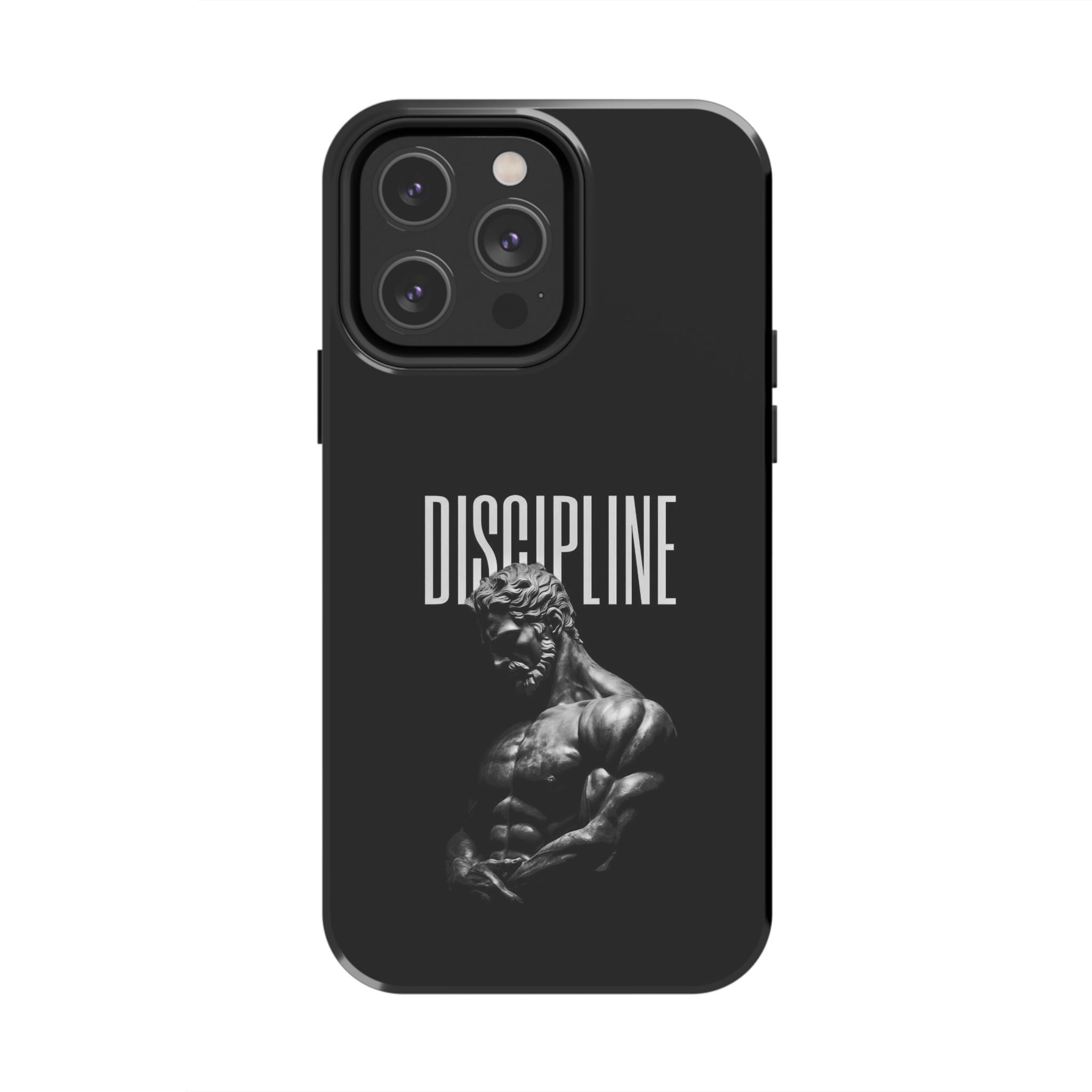 Discipline Muscle Phone Case — Tough Protective iPhone Cover