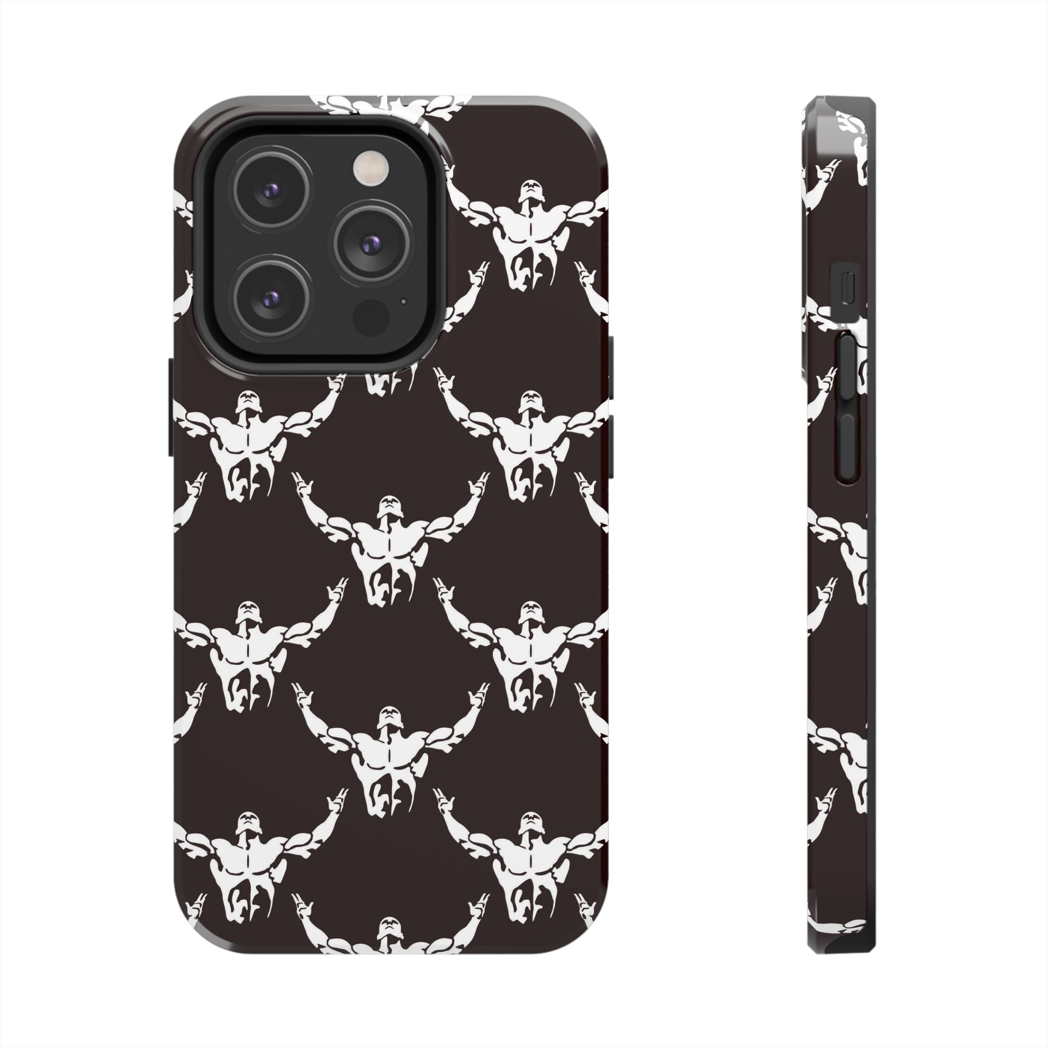 Bold Muscle Pattern Tough Phone Case