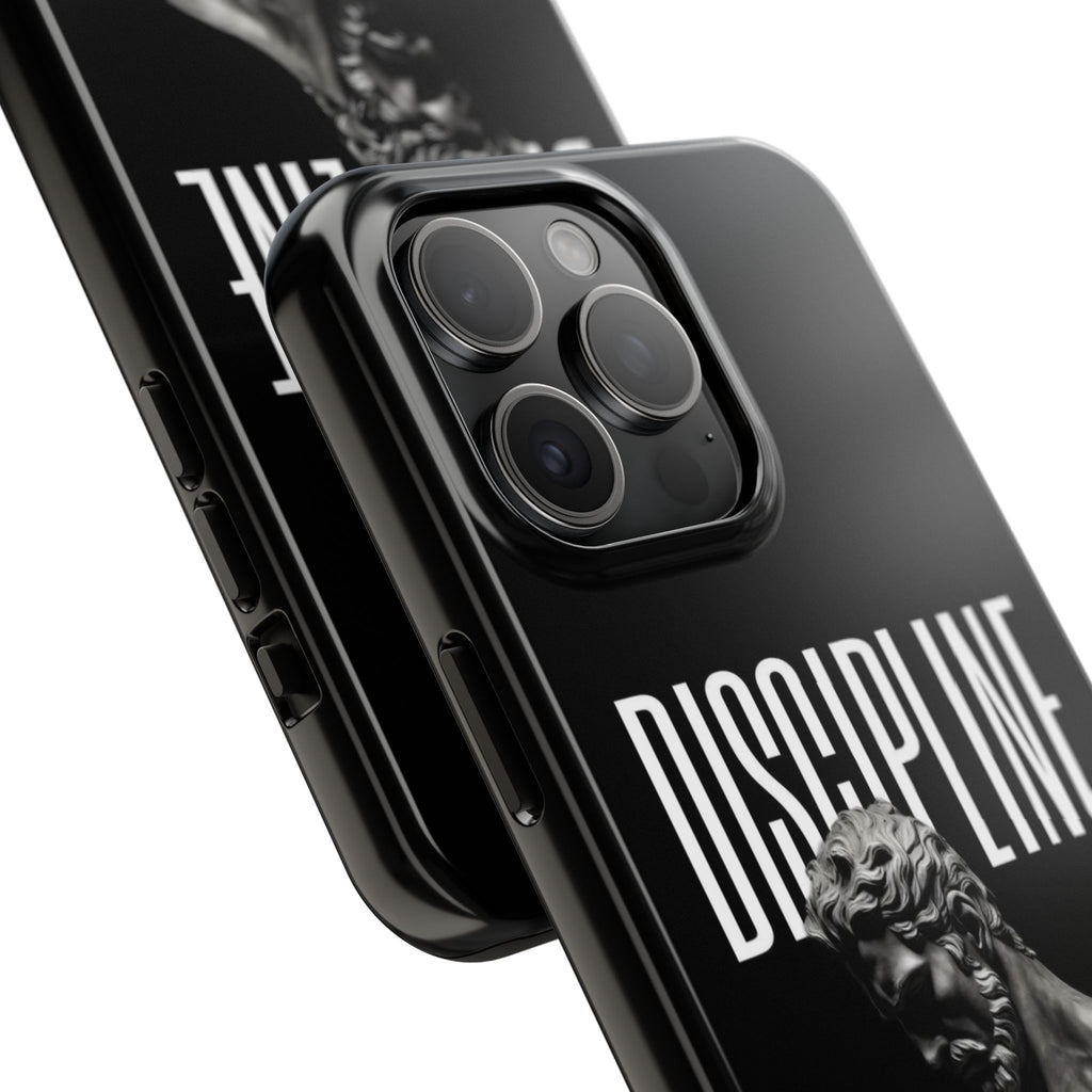 Discpline Black Tough Phone Cases