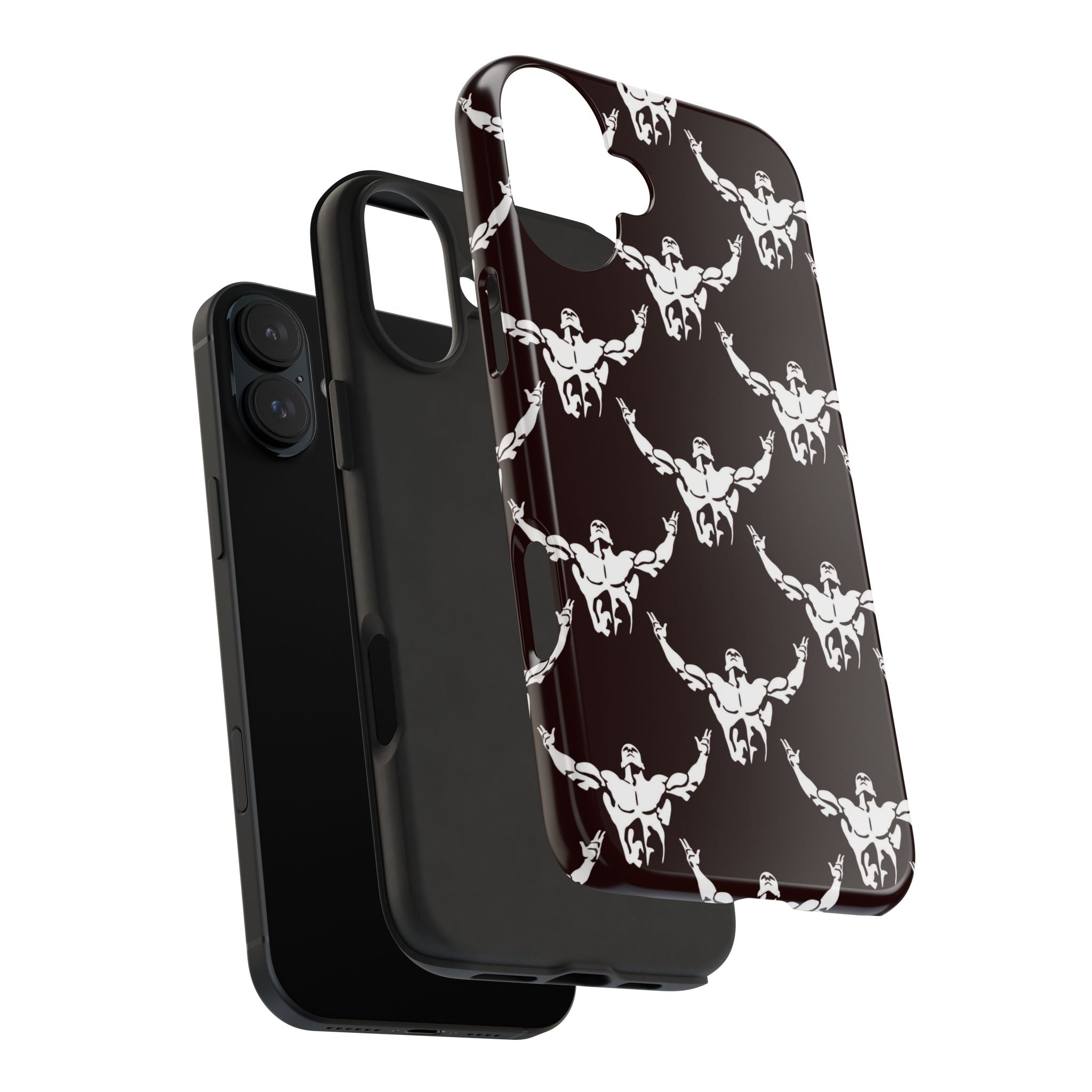 Bold Muscle Pattern Tough Phone Case