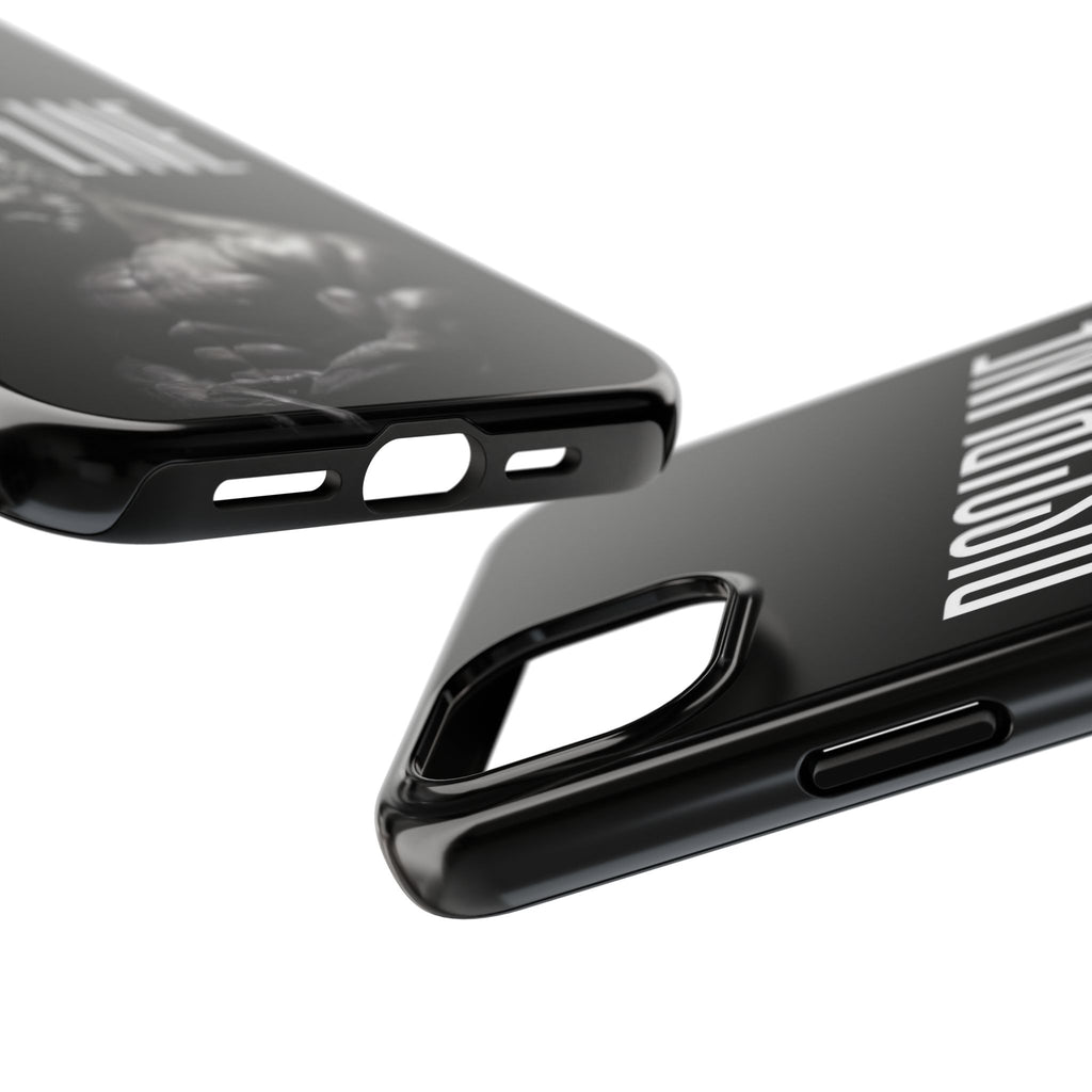 Discpline Black Tough Phone Cases