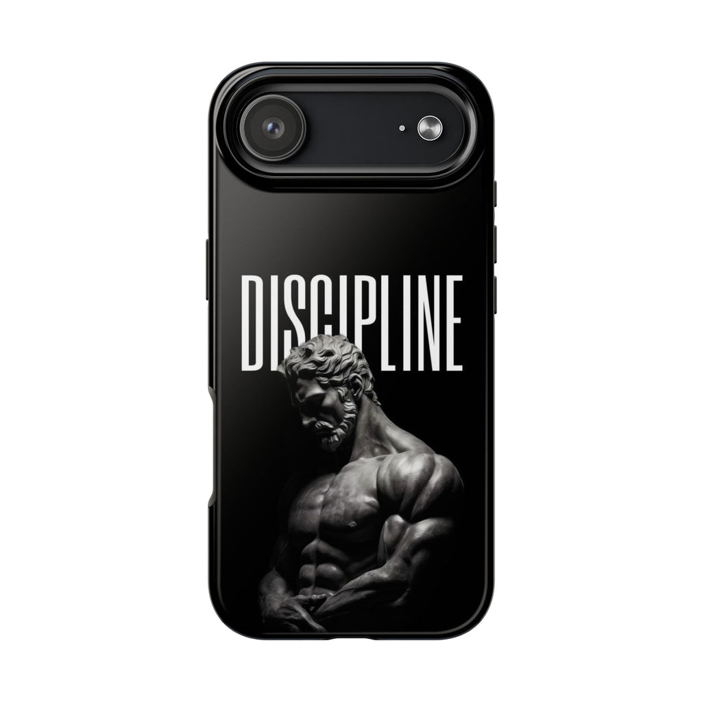 Discpline Black Tough Phone Cases