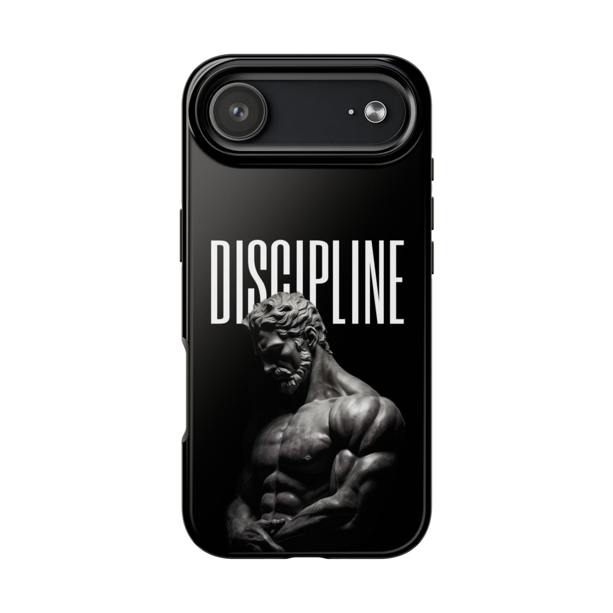 Discpline Black Tough Phone Cases