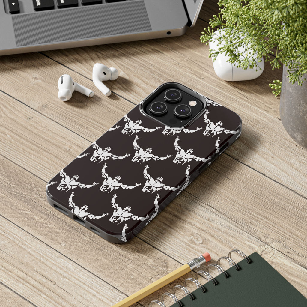 Bold Muscle Pattern Tough Phone Case