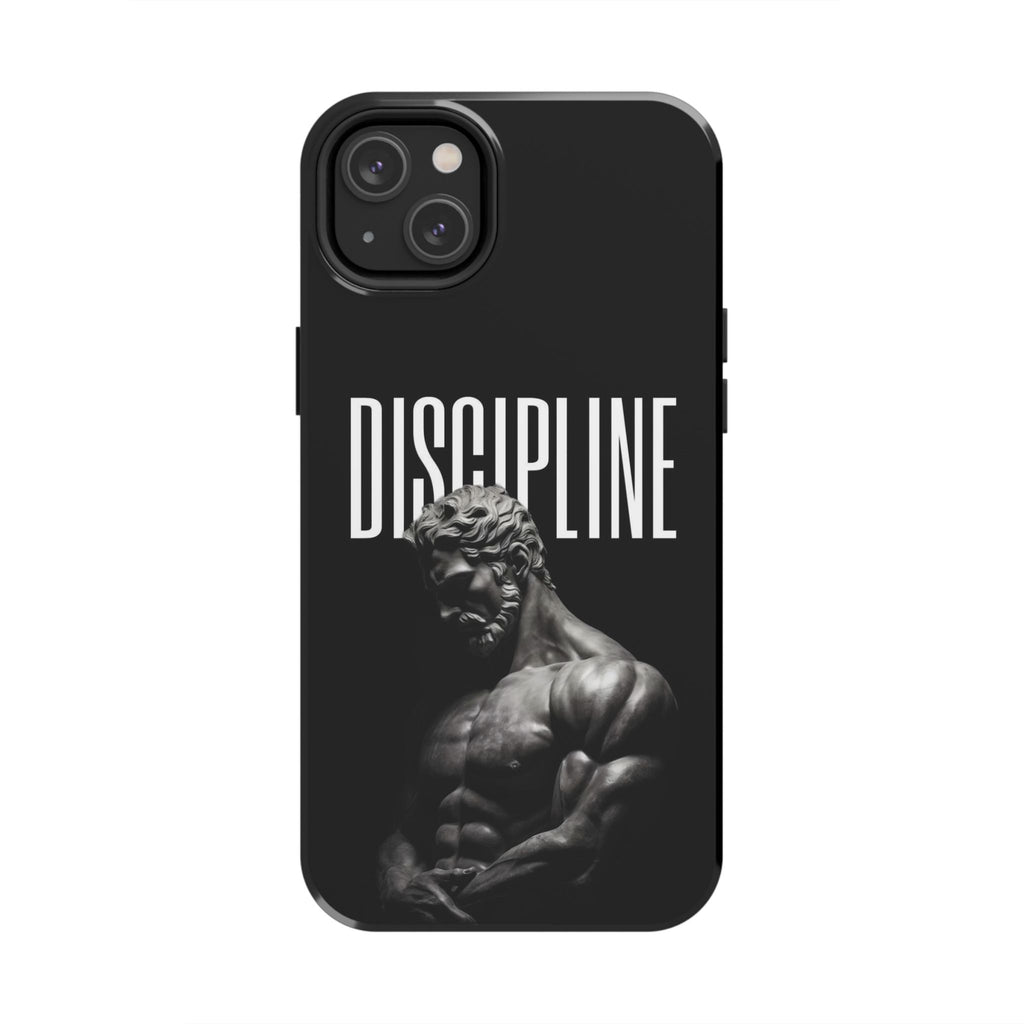 Discpline Black Tough Phone Cases
