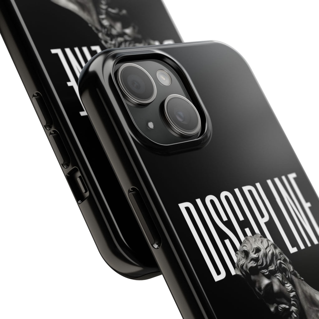 Discpline Black Tough Phone Cases