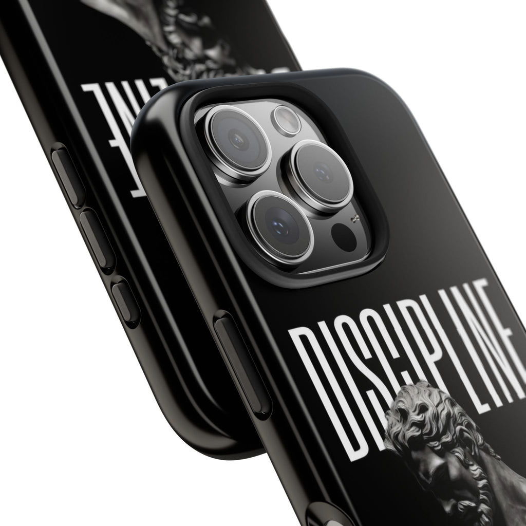 Discpline Black Tough Phone Cases