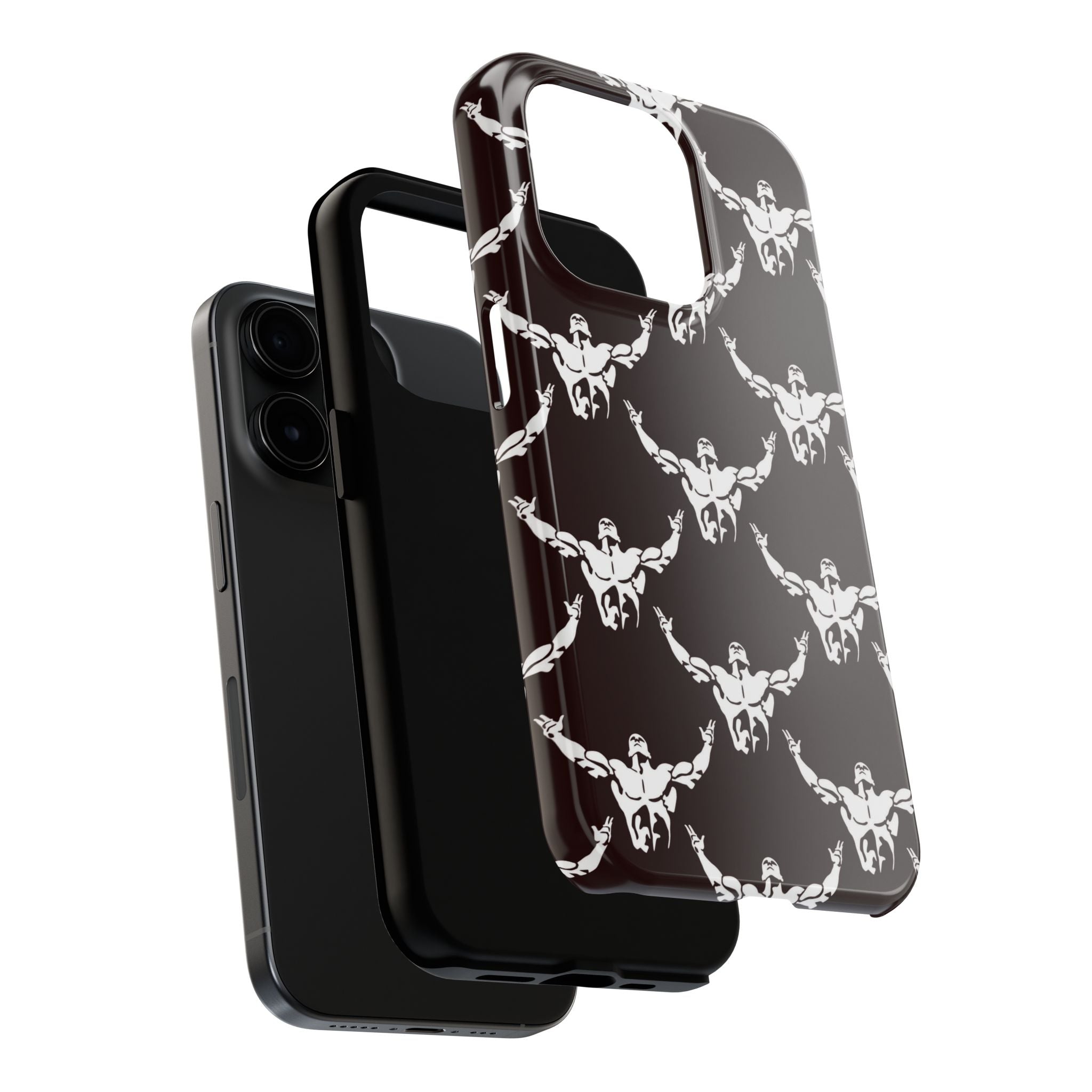 Bold Muscle Pattern Tough Phone Case