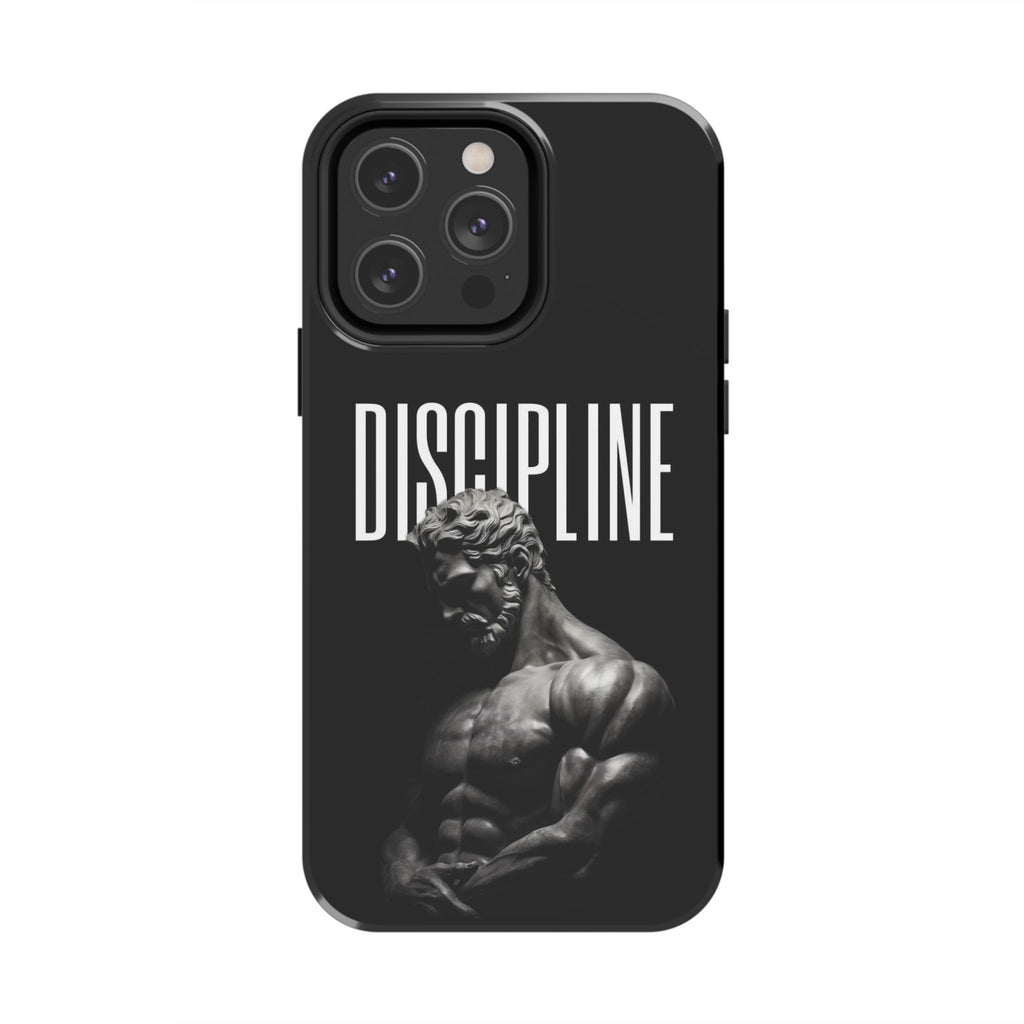 Discpline Black Tough Phone Cases