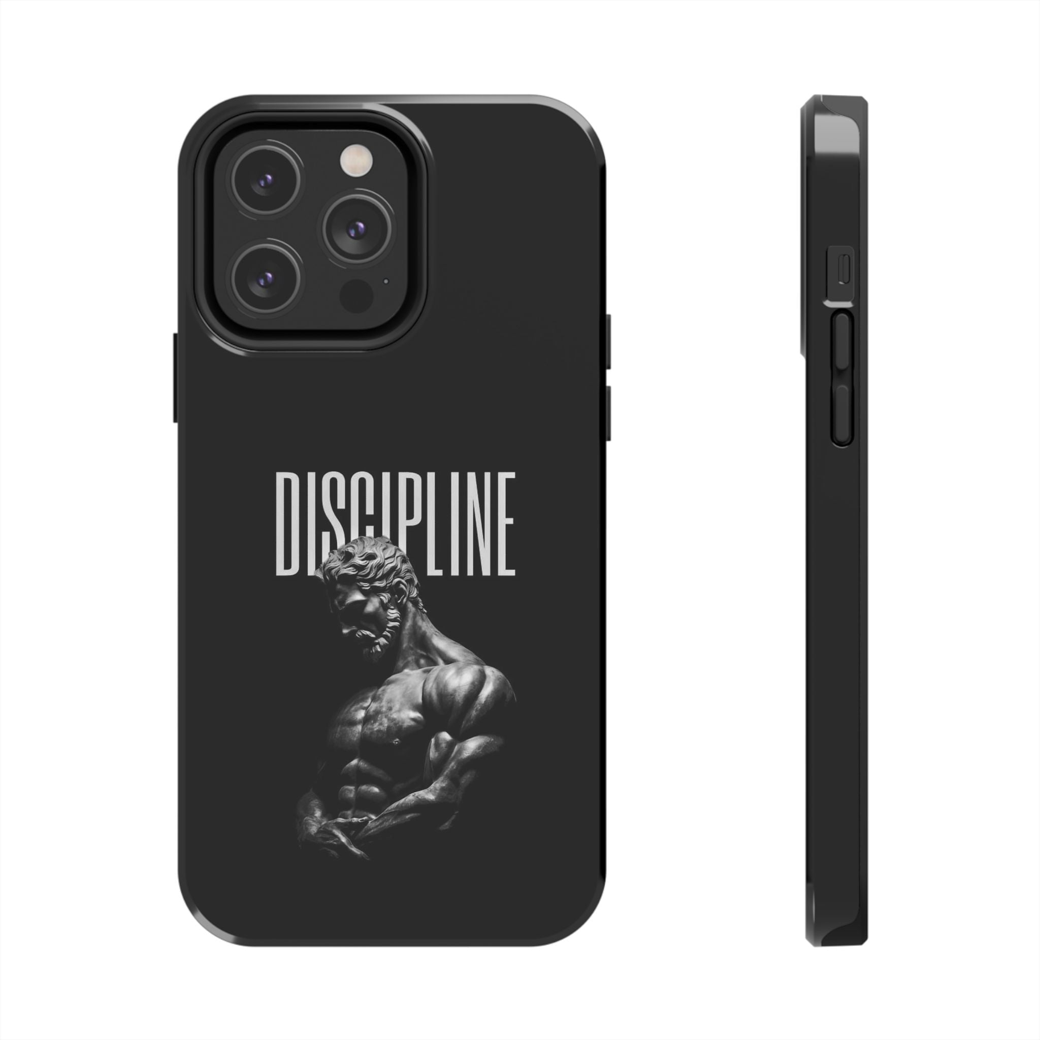 Discipline Muscle Phone Case — Tough Protective iPhone Cover