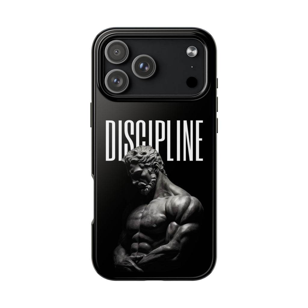 Discpline Black Tough Phone Cases