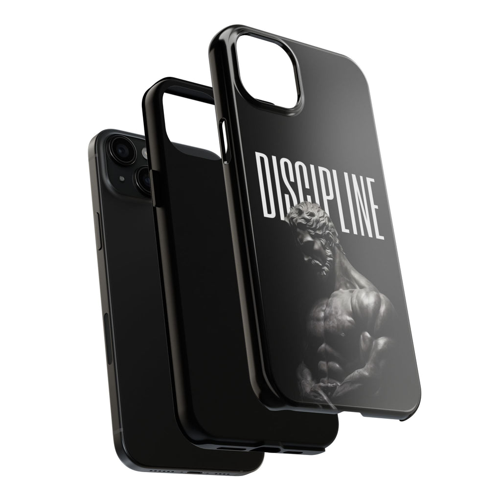 Discpline Black Tough Phone Cases