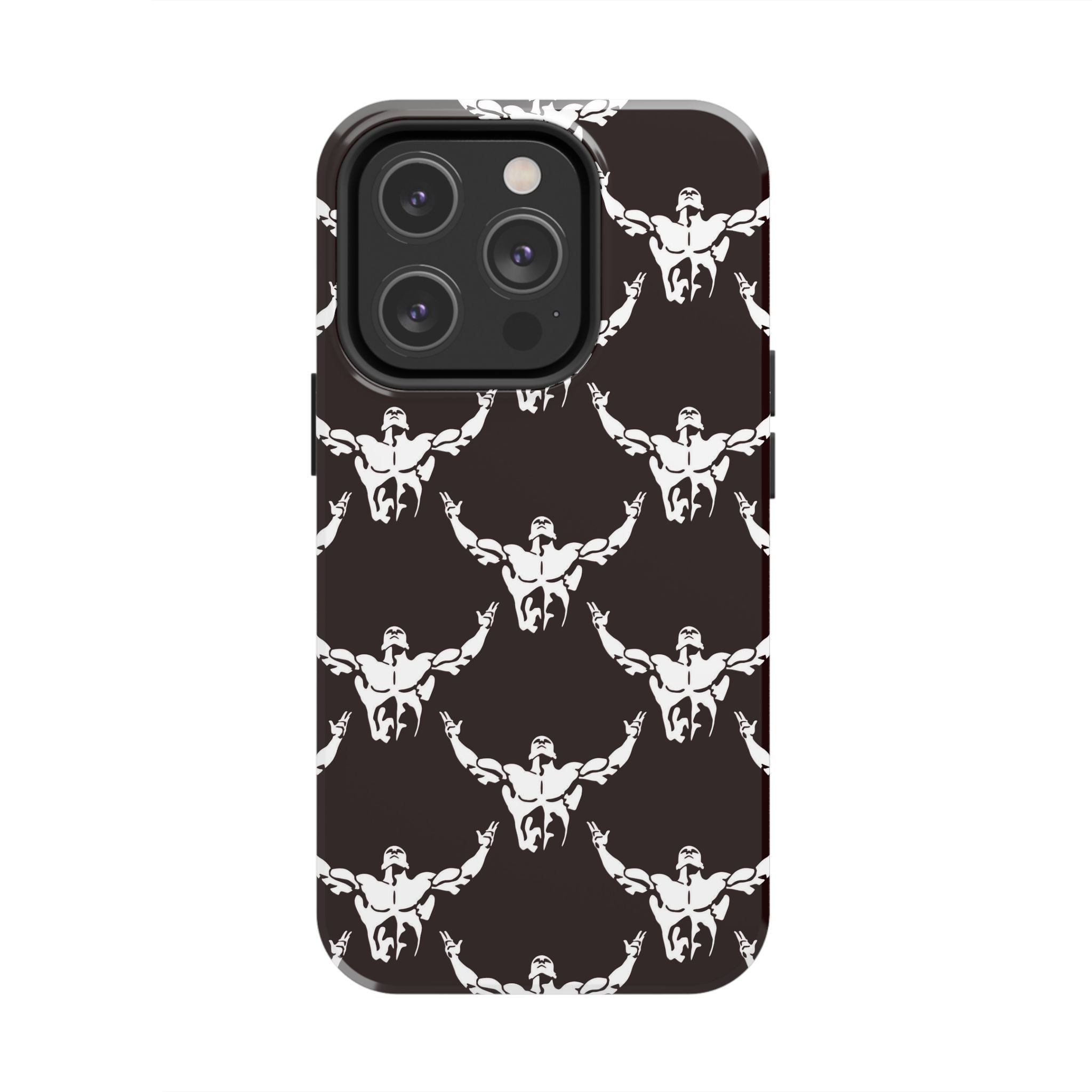 Bold Muscle Pattern Tough Phone Case