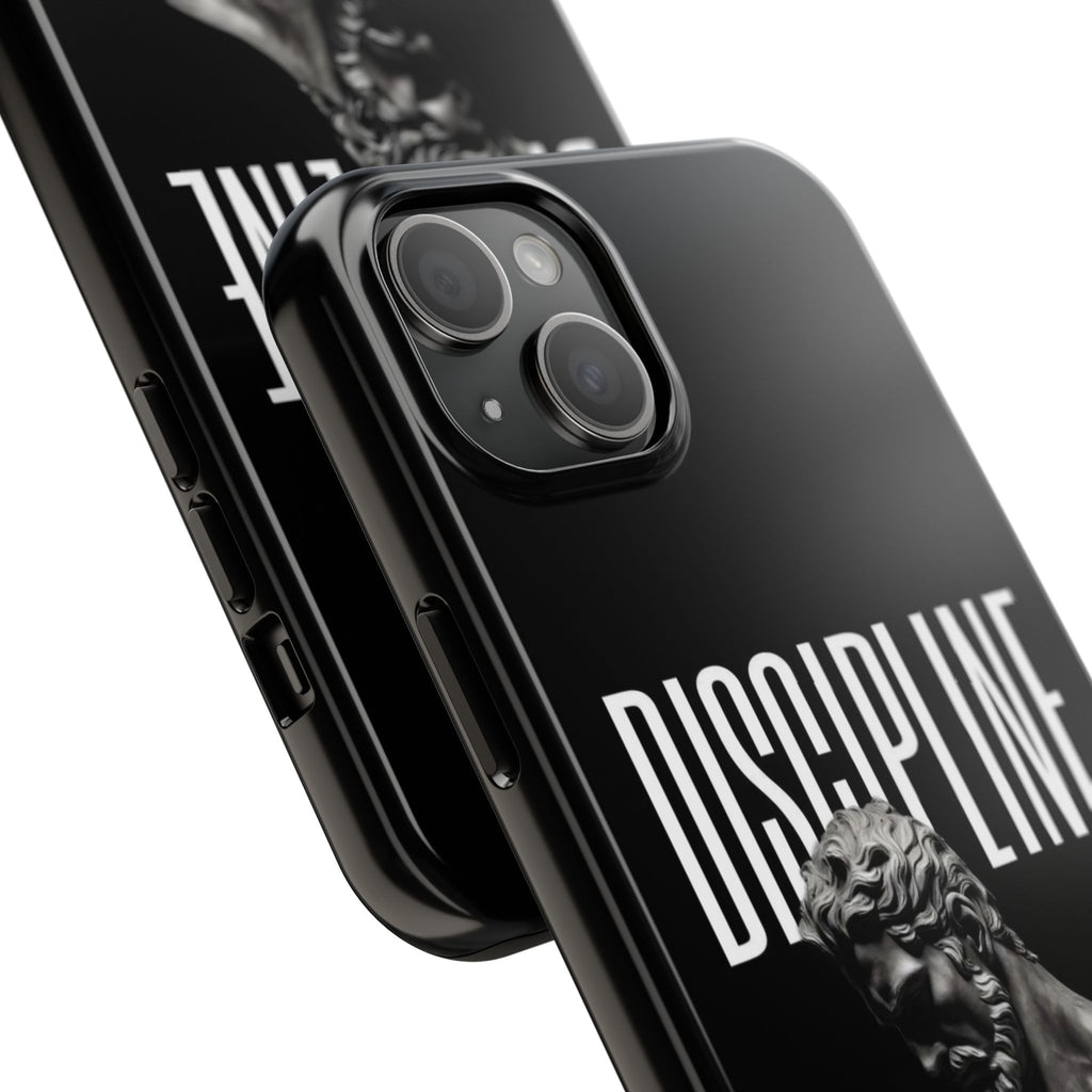 Discpline Black Tough Phone Cases