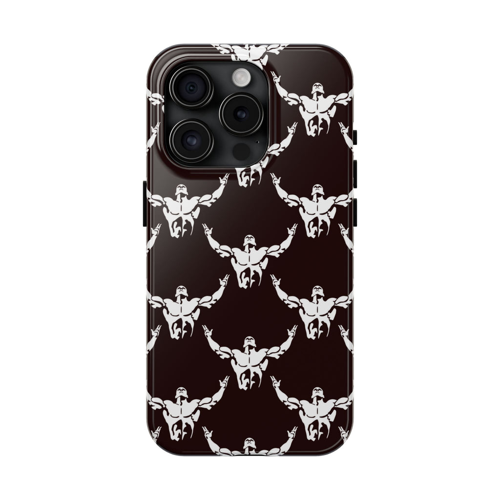 Bold Muscle Pattern Tough Phone Case