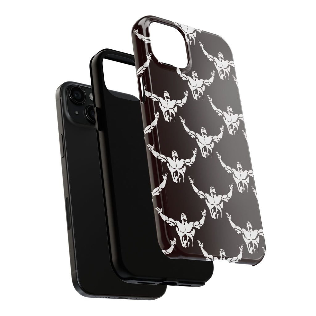 Bold Muscle Pattern Tough Phone Case
