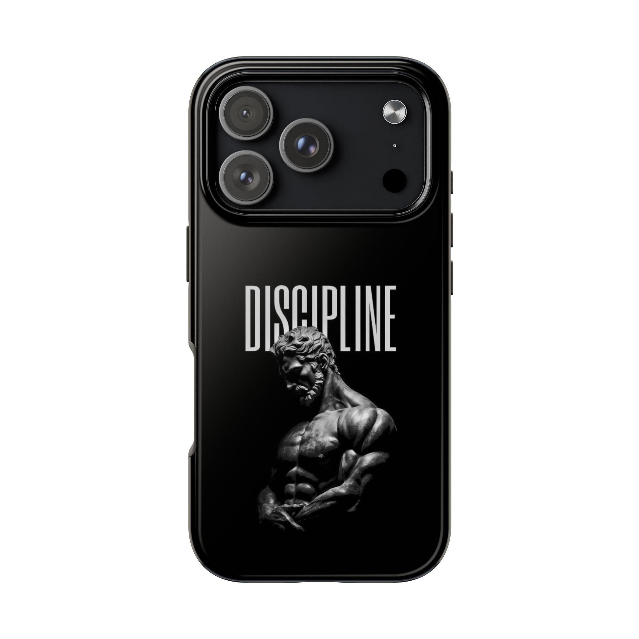 Discipline Muscle Phone Case — Tough Protective iPhone Cover