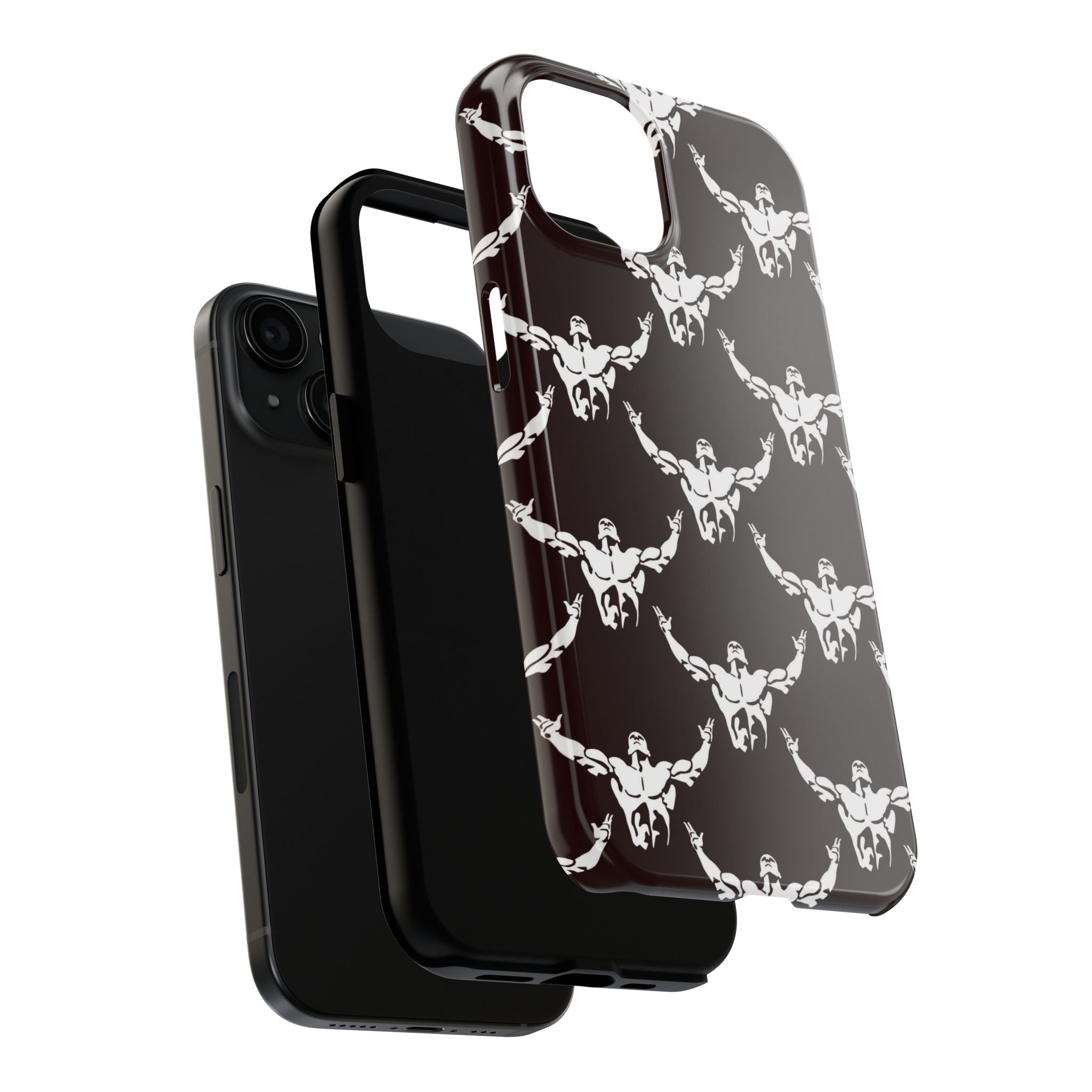 Bold Muscle Pattern Tough Phone Case