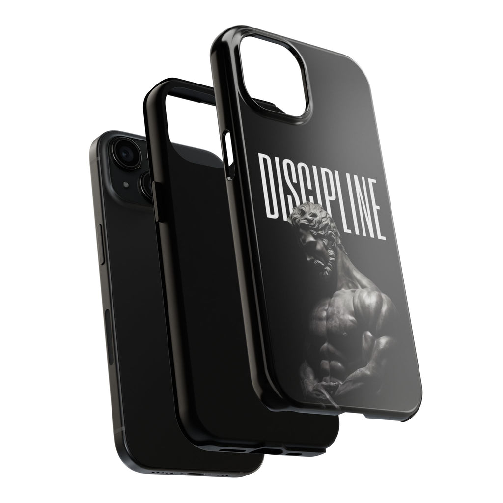 Discpline Black Tough Phone Cases