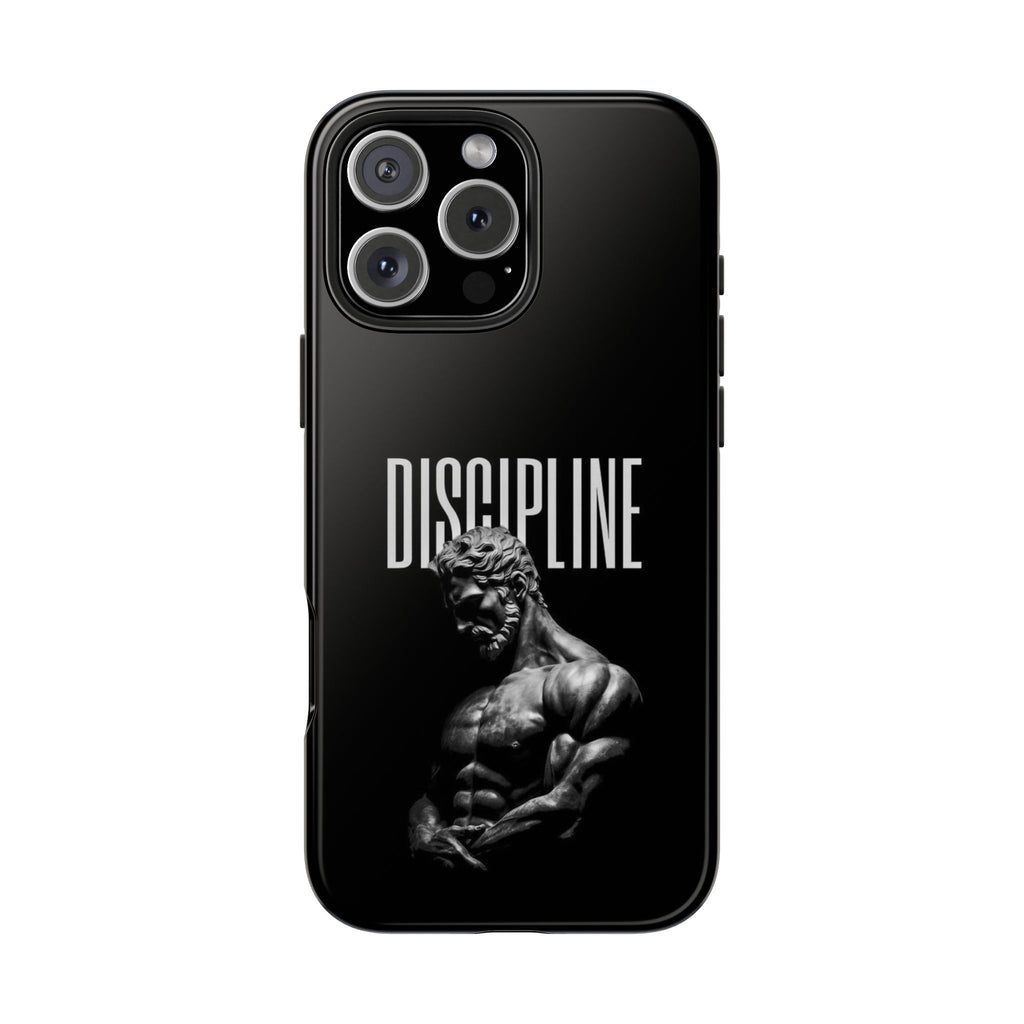 Discipline Muscle Phone Case — Tough Protective iPhone Cover