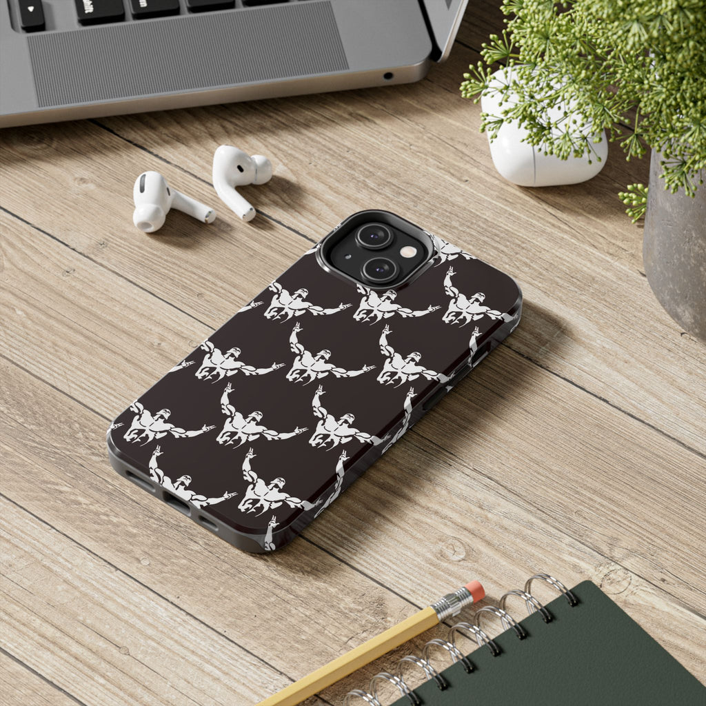 Bold Muscle Pattern Tough Phone Case