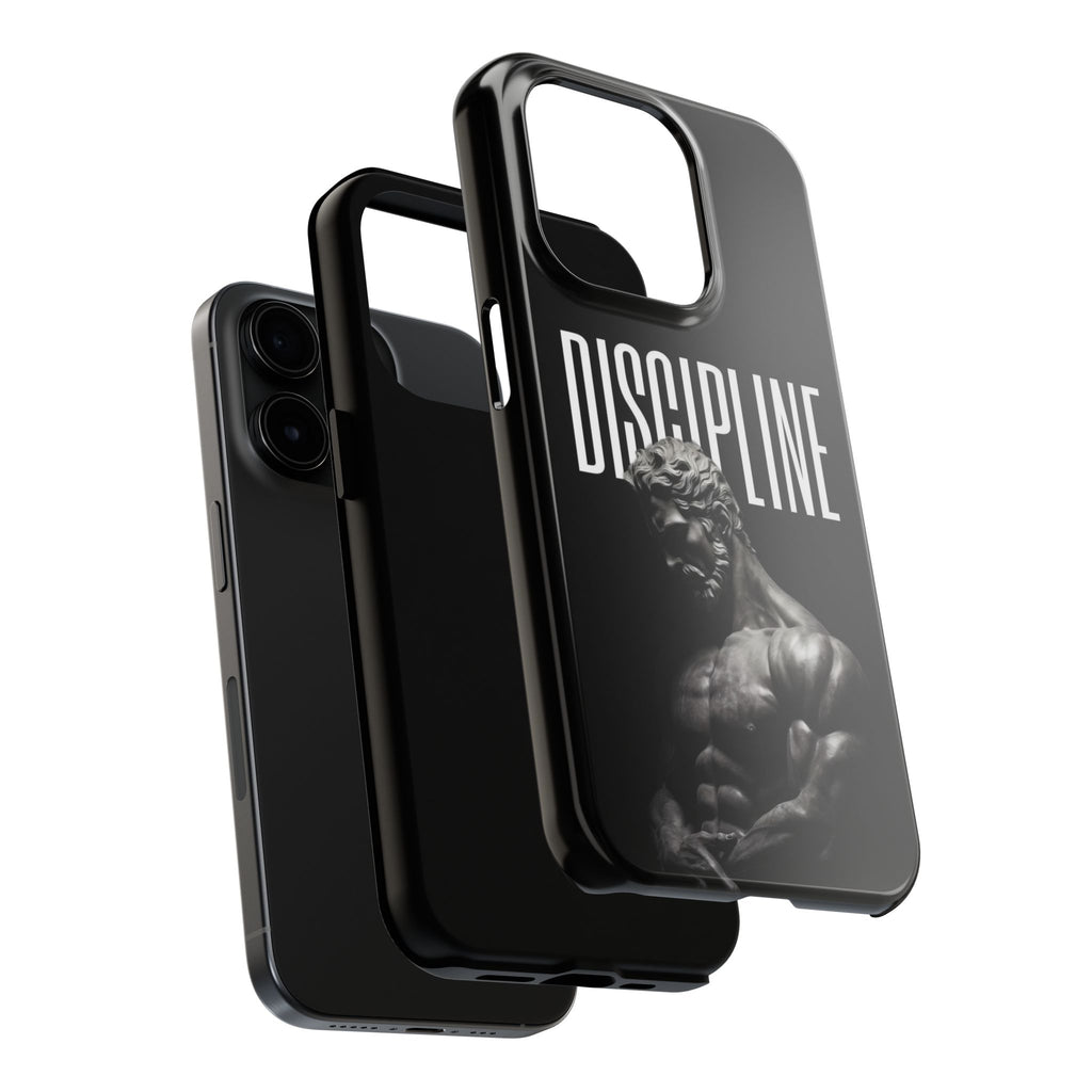 Discpline Black Tough Phone Cases