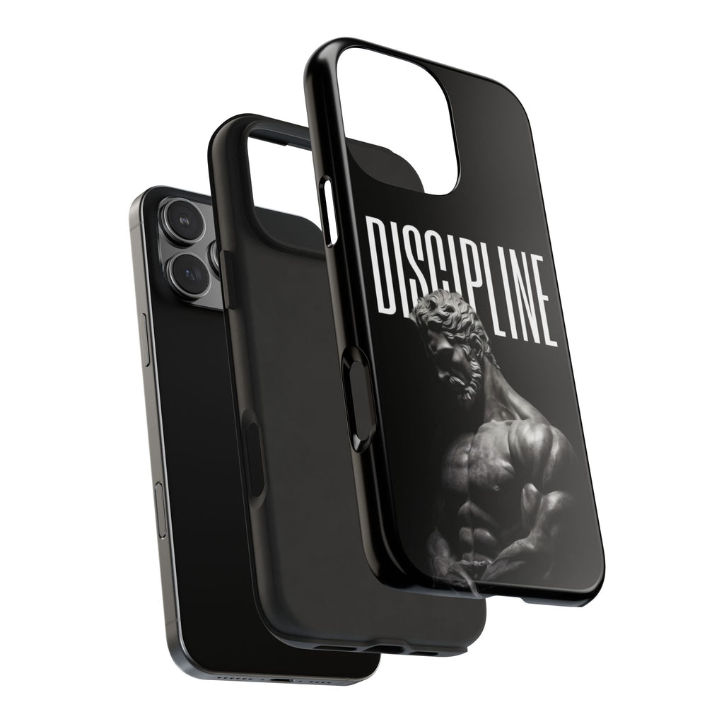 Discpline Black Tough Phone Cases