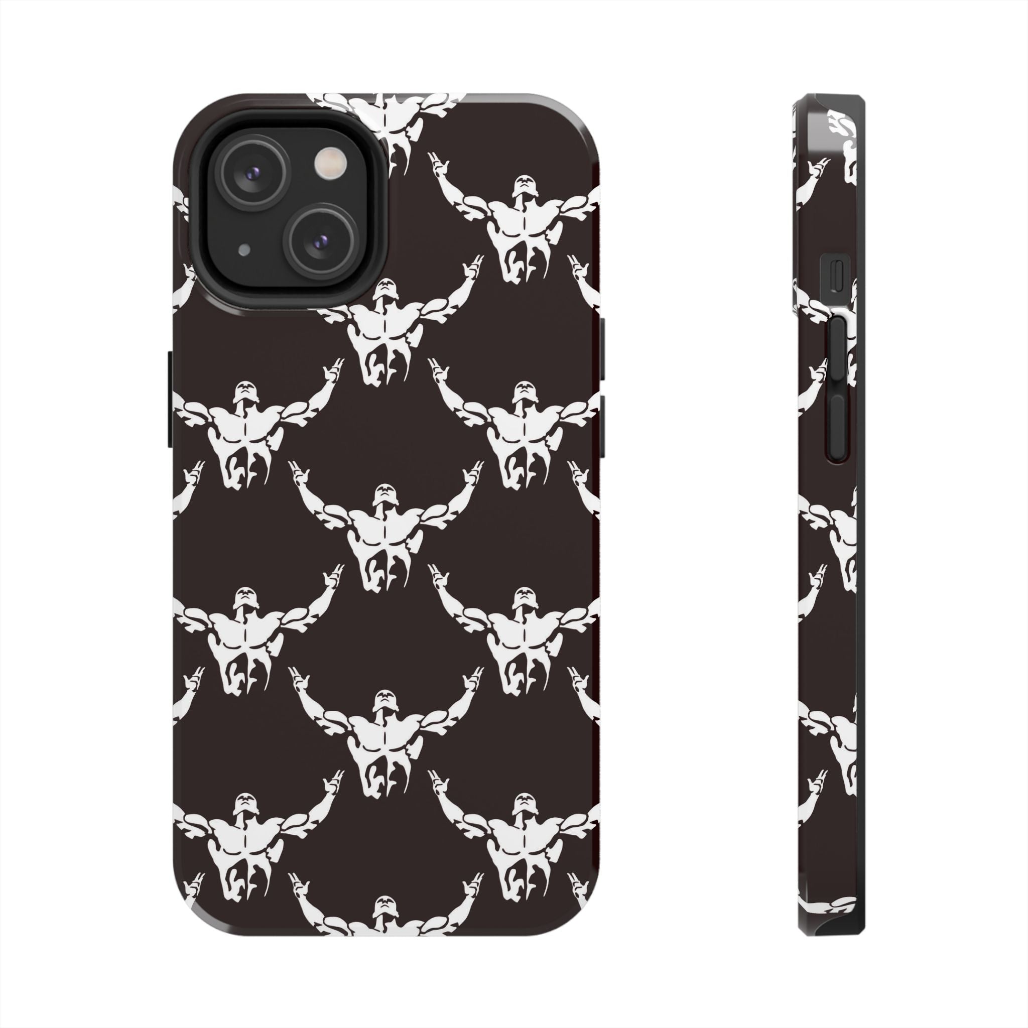 Bold Muscle Pattern Tough Phone Case