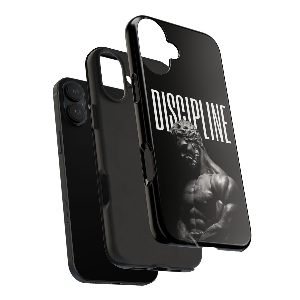 Discpline Black Tough Phone Cases