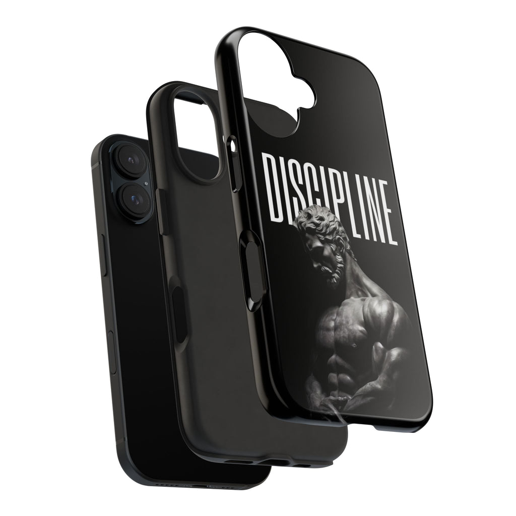 Discpline Black Tough Phone Cases