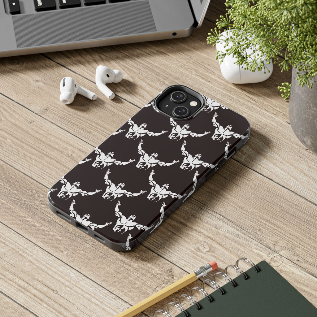 Bold Muscle Pattern Tough Phone Case