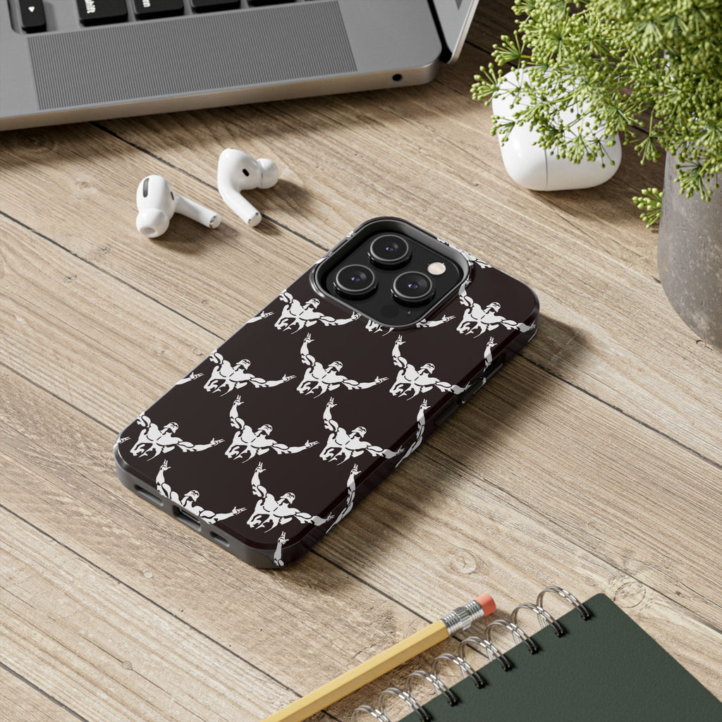 Bold Muscle Pattern Tough Phone Case