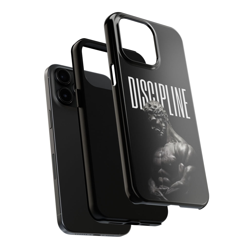 Discpline Black Tough Phone Cases