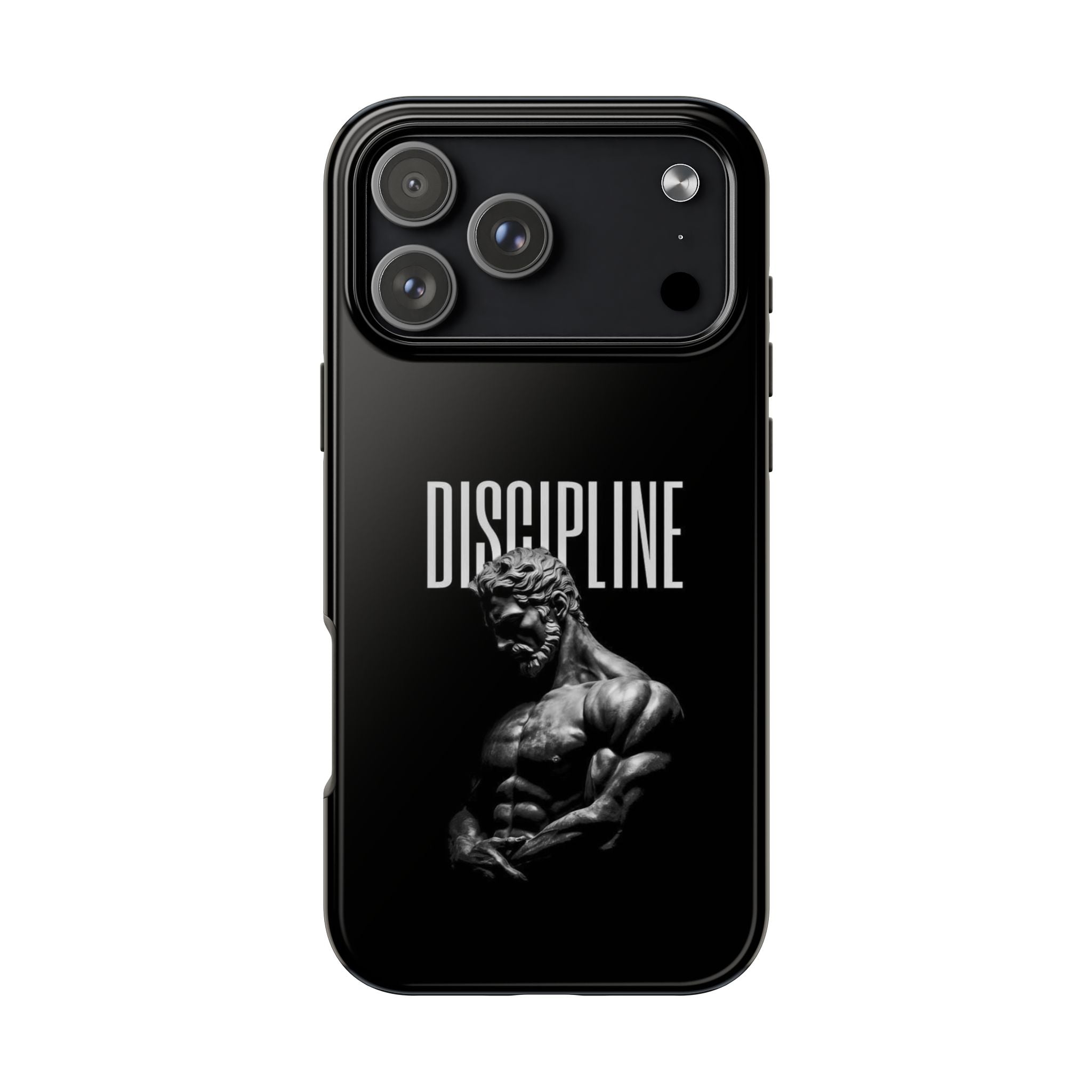 Discipline Muscle Phone Case — Tough Protective iPhone Cover