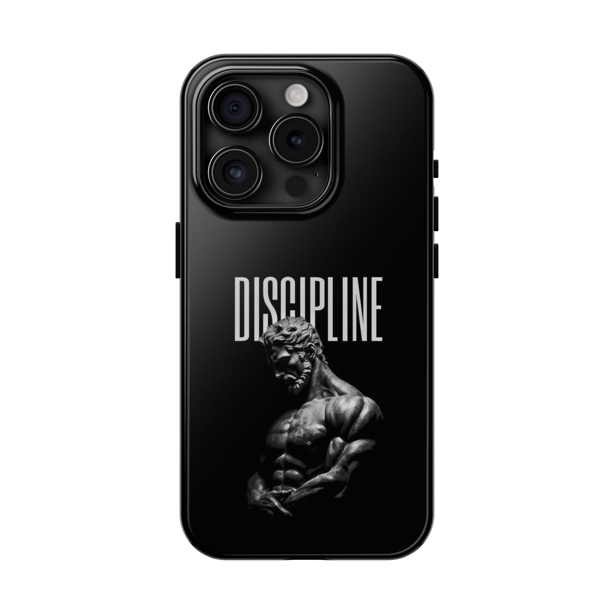 Discipline Muscle Phone Case — Tough Protective iPhone Cover